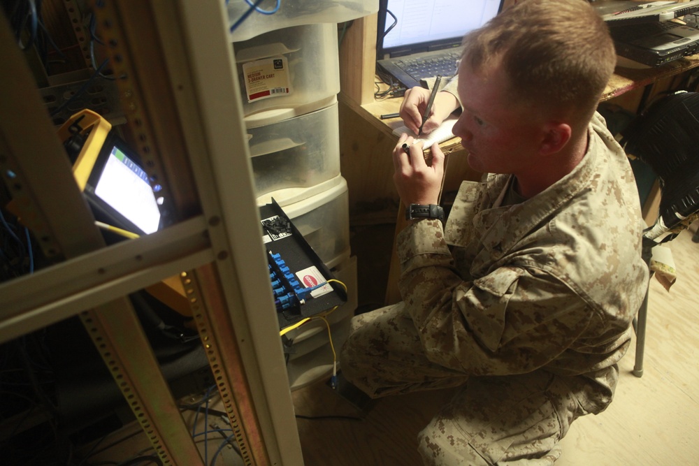 Marines upgrade digital communications in Afghanistan