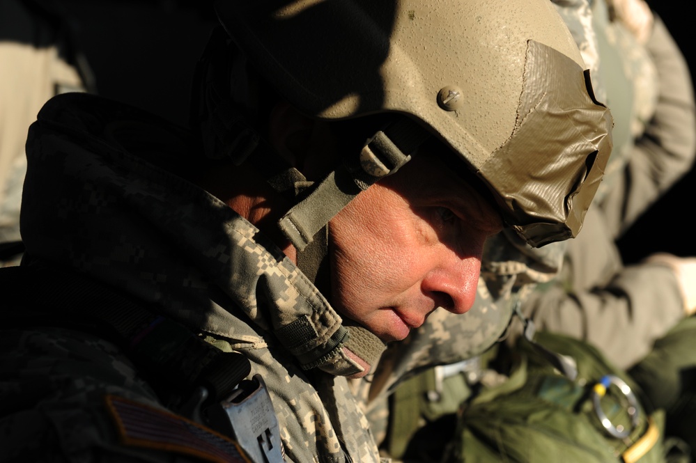 Static airborne training