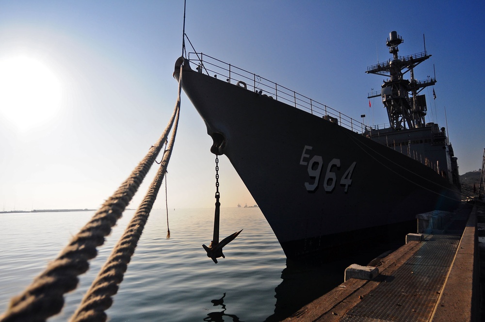 USS Paul F. Foster in Point Loma