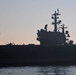 USS Ronald Reagan transits San Diego Bay