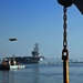 USS Ronald Reagan transits San Diego Bay