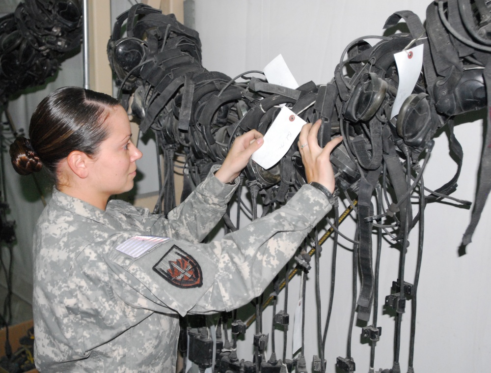 Sgt. Jolly: Communication specialist