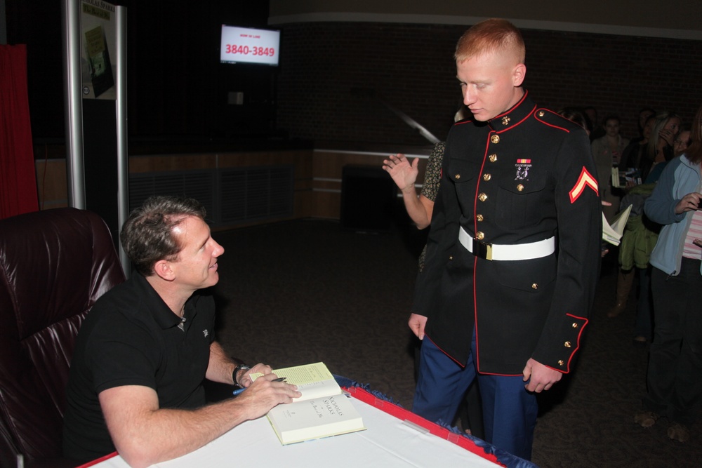 Best-selling author supports Cherry Point, Toys for Tots with book-signing event