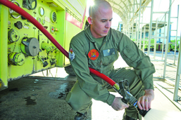 ARFF Marines keeping watch