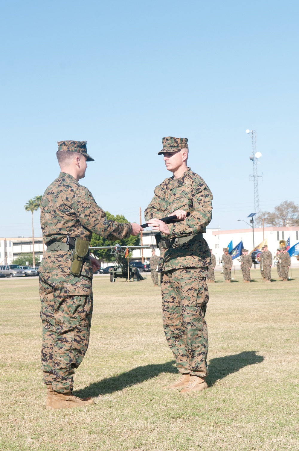 Hinzman takes the reins: VMU-4 gets its first sergeant major