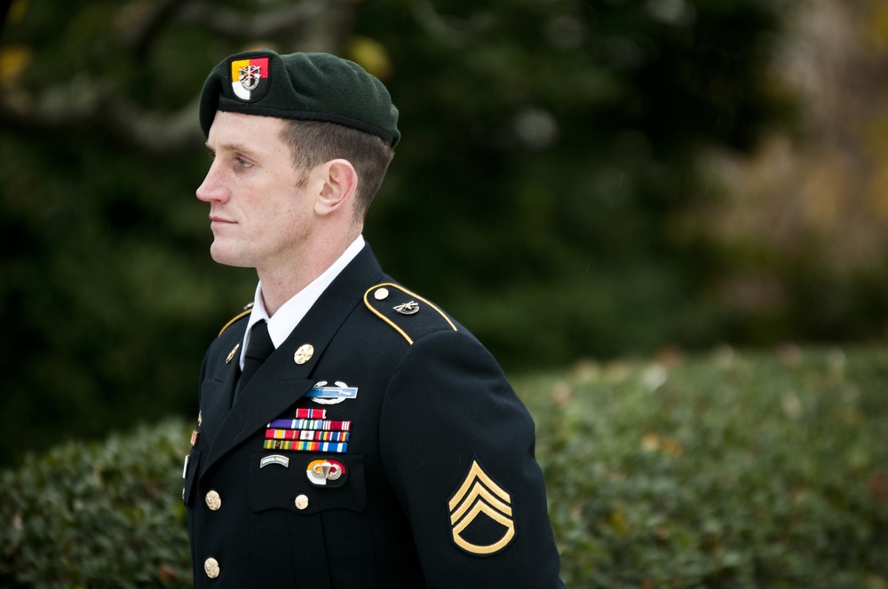Green Berets honor President Kennedy in ceremony