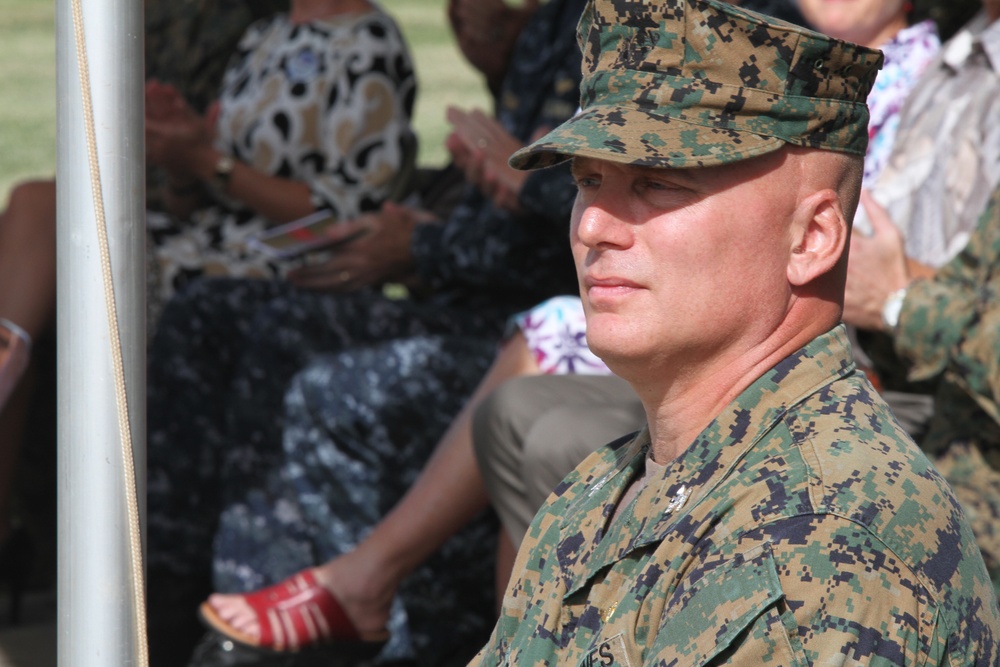 Marine Corps Base Hawaii change of command ceremony