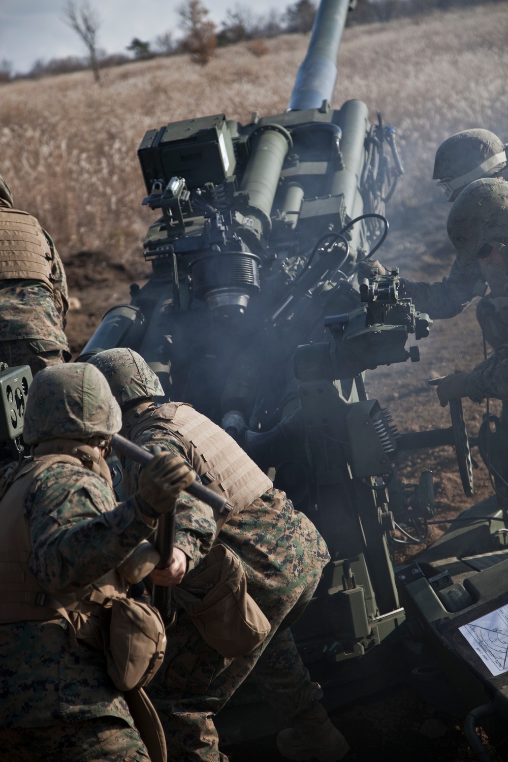 12th Marines conduct live-fire training during ARTP 11-3