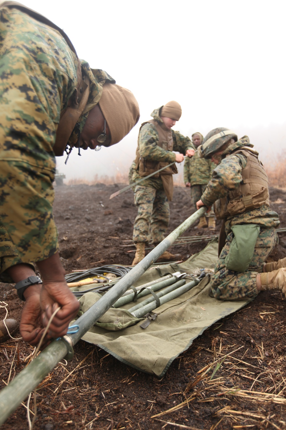 Communication Marines facilitate 3/12’s command and control