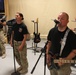 82nd Airborne Rock Band performs at FOB Delaram II