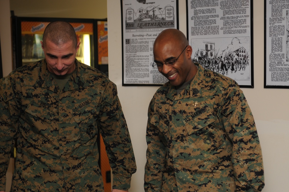 6th Marine Corps District dedicates exhibit to recruiting