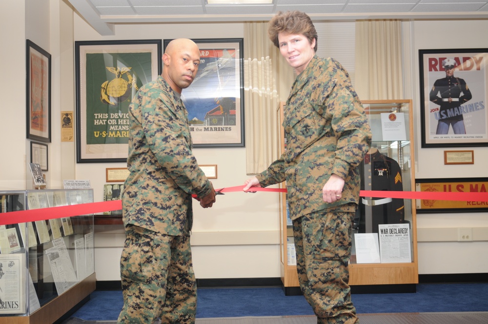 6th Marine Corps District dedicates exhibit to recruiting