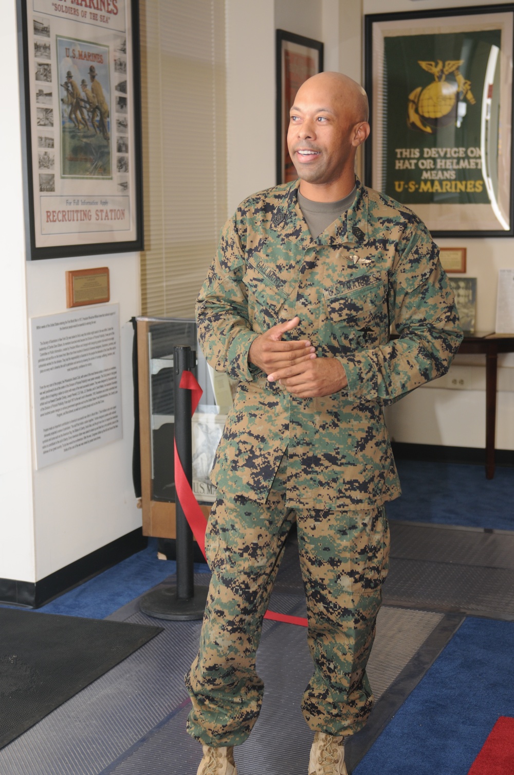 6th Marine Corps District dedicates exhibit to recruiting