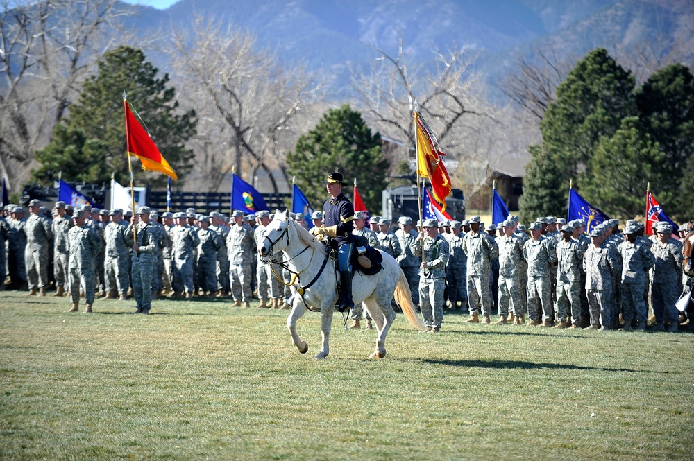 Fourth Infantry Division change of command