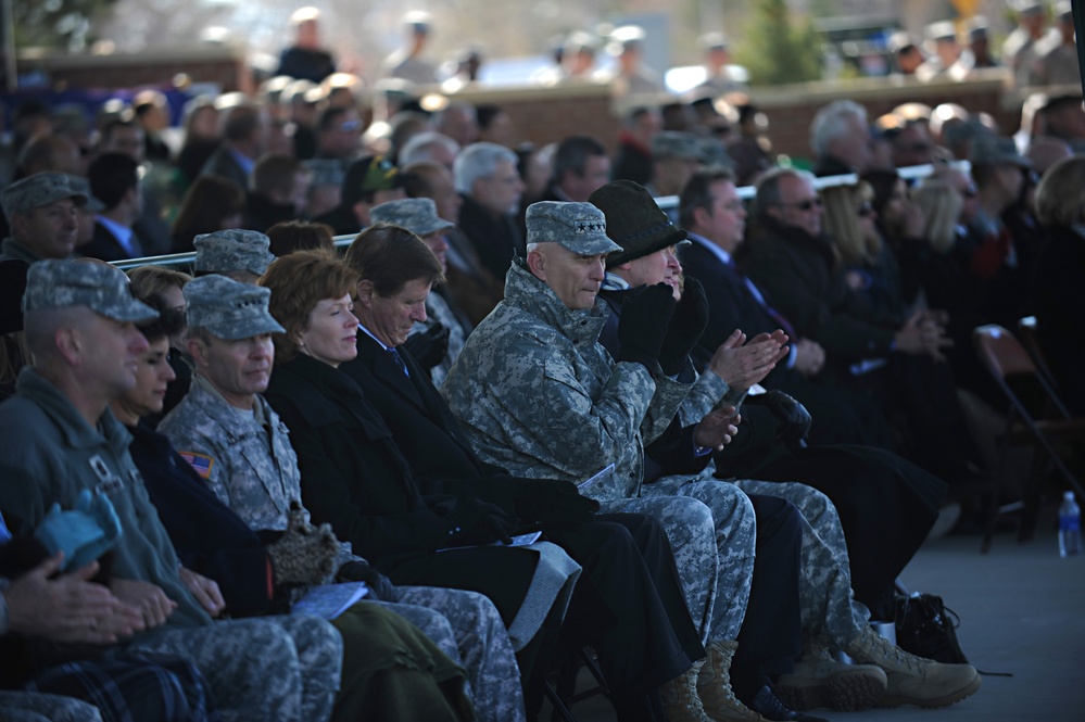 Fourth Infantry Division change of command