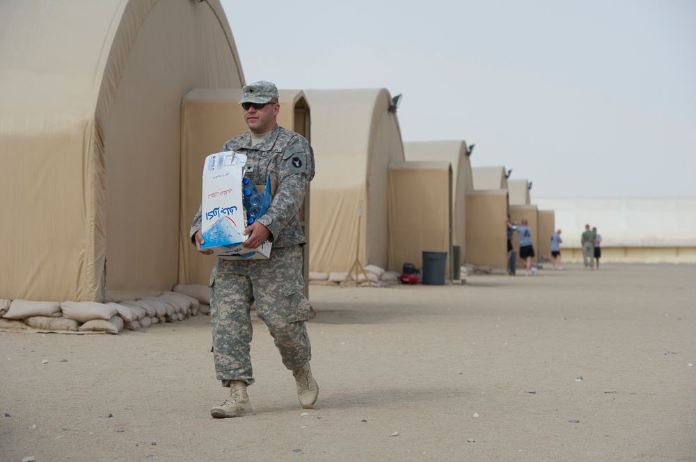 Supporting the drawdown: Making room