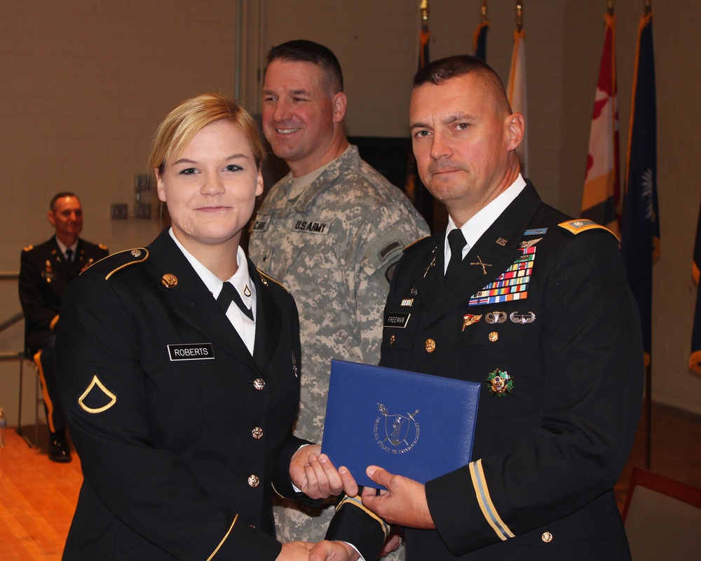 Soldier learns to succeed from those who didn't give up on her