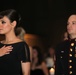 Marine takes actress Mila Kunis to birthday ball