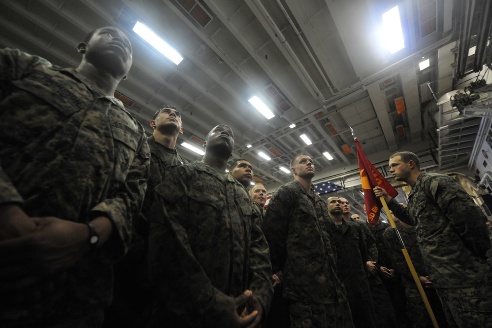 Eleventh Marine Expeditionary Unit in the Pacific Ocean