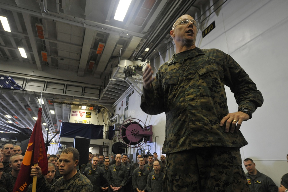 Eleventh Marine Expeditionary Unit in the Pacific Ocean