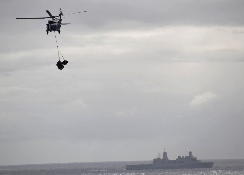 Eleventh Marine Expeditionary Unit in the Pacific Ocean