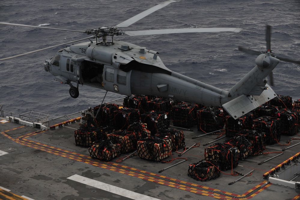 Eleventh Marine Expeditionary Unit in the Pacific Ocean