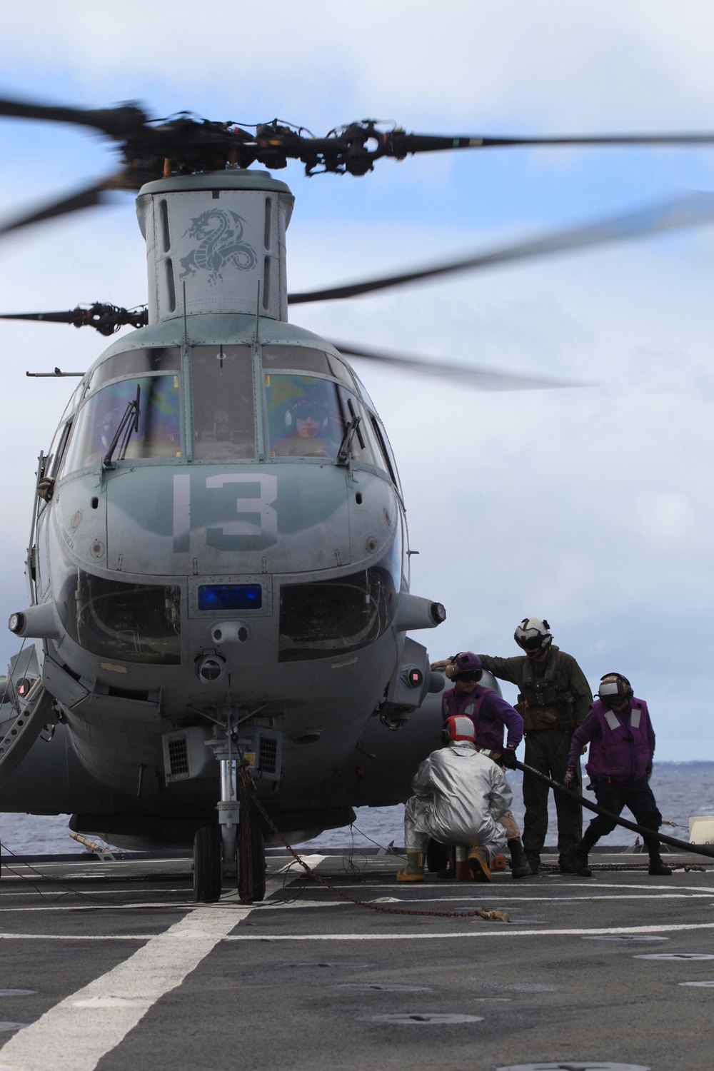 Eleventh Marine Expeditionary Unit in the Pacific Ocean