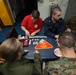 Ice cream social aboard USS Makin Island