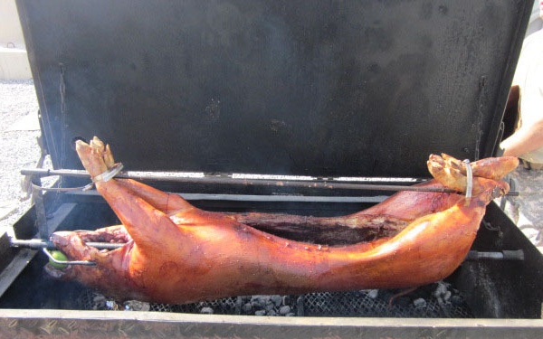 1-125 Veteran's Day pig roast