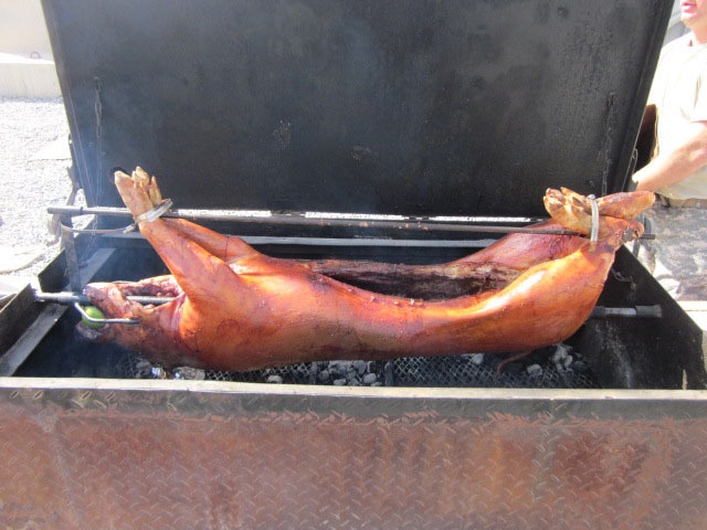 1-125 Veteran's Day pig roast