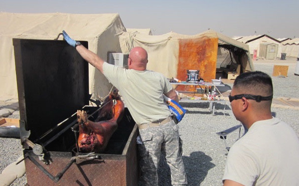 1-125 Veteran's Day pig roast