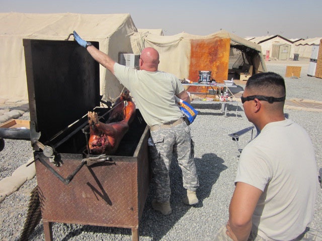 1-125 Veteran's Day pig roast