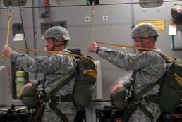 Civil affairs soldiers conduct airborne operation