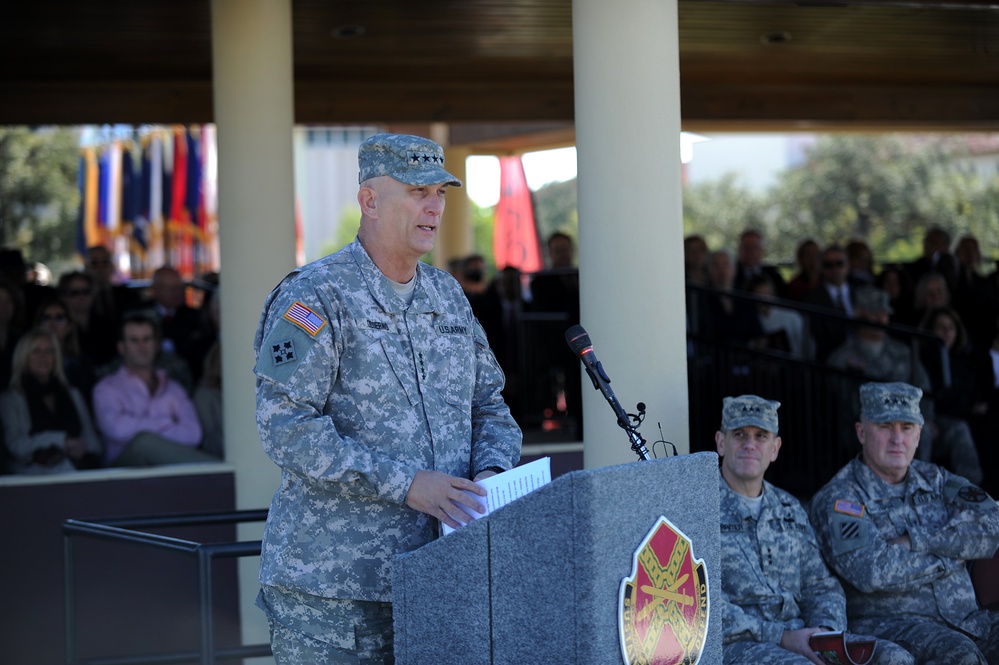 IMCOM change of command