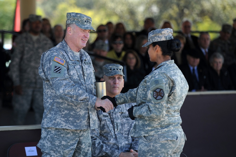 IMCOM change of command