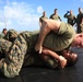Martial arts training aboard USS Pearl Harbor