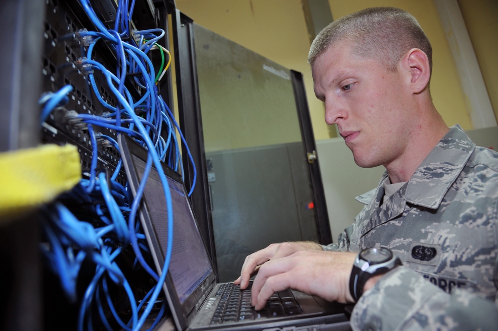 Communications deployed at an undisclosed location