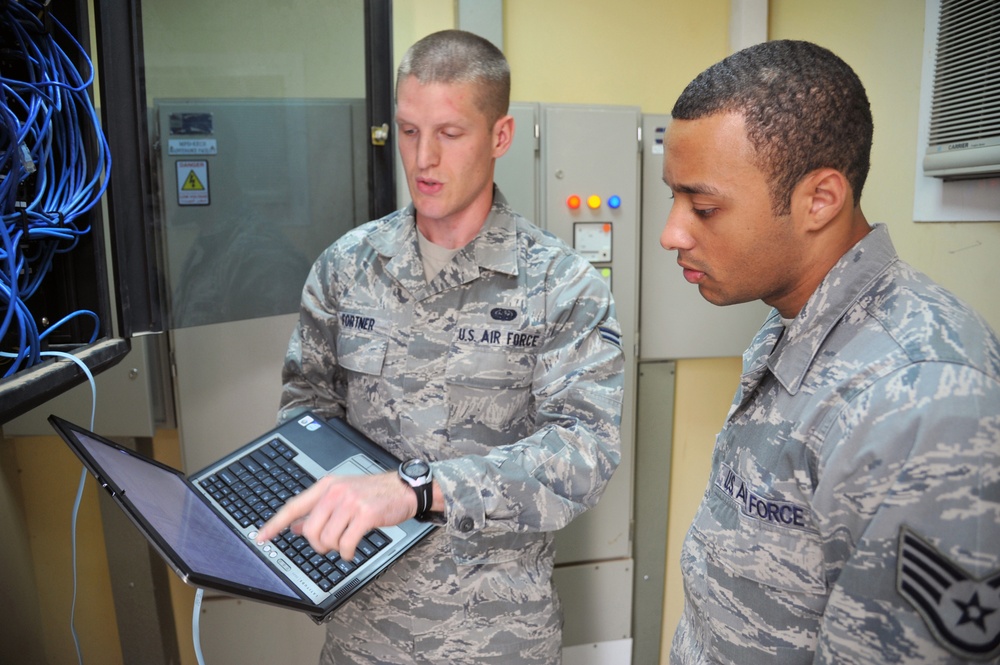 Communications deployed at an undisclosed location