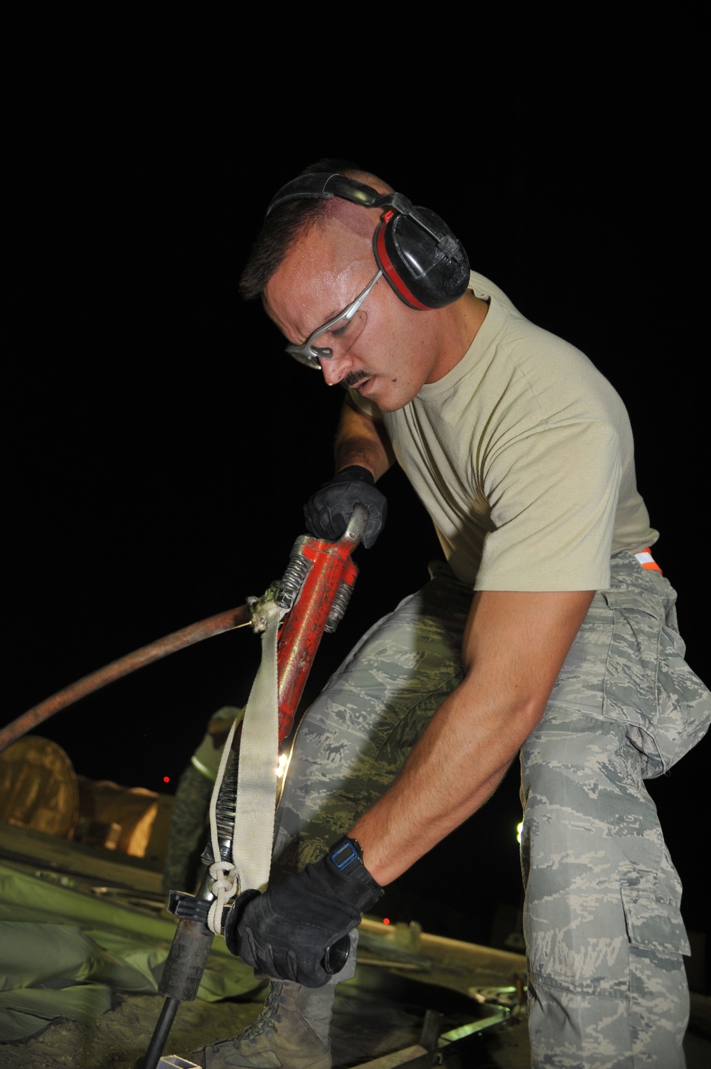 Mission support at a deployed location