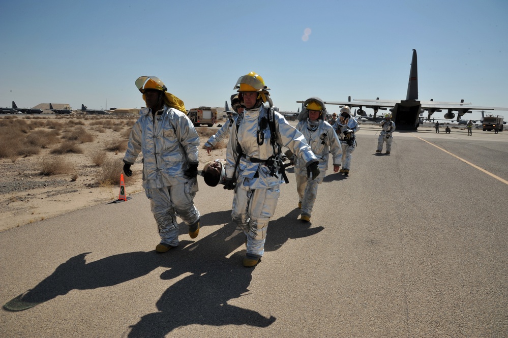 Mission support at a deployed location