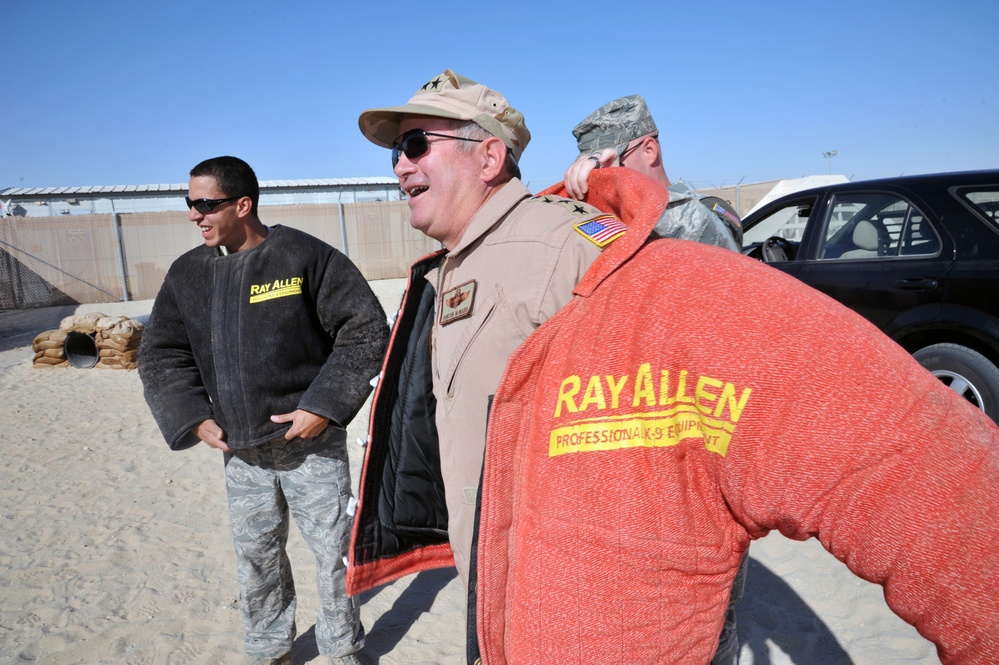 Mission support at a deployed location