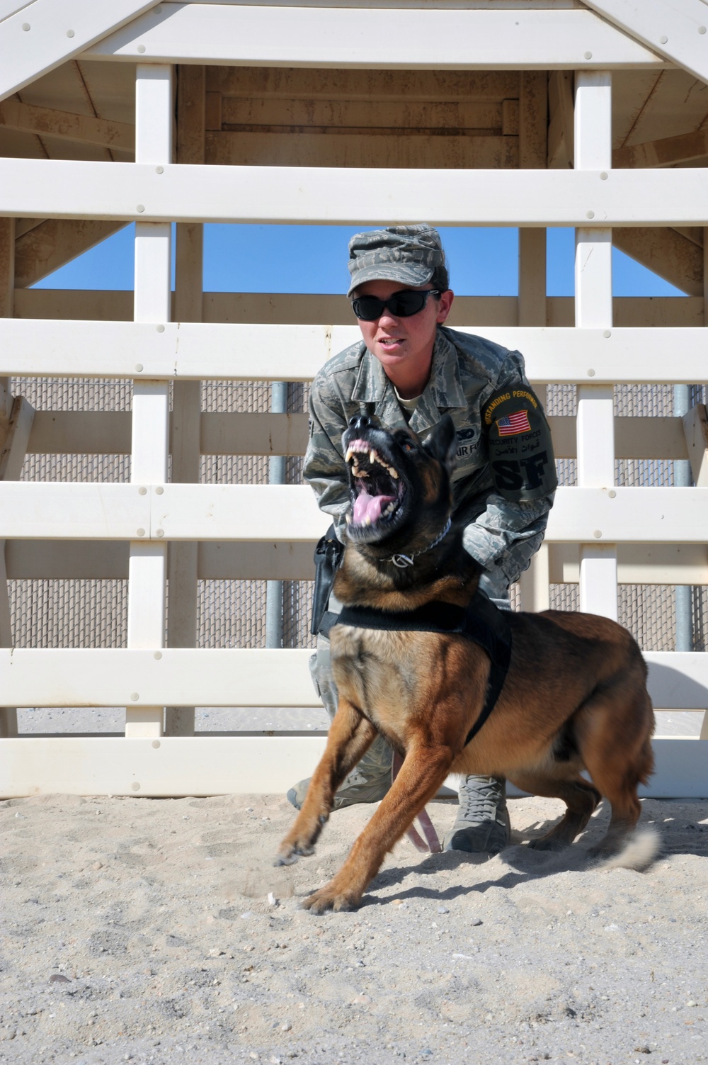 Mission support at a deployed location