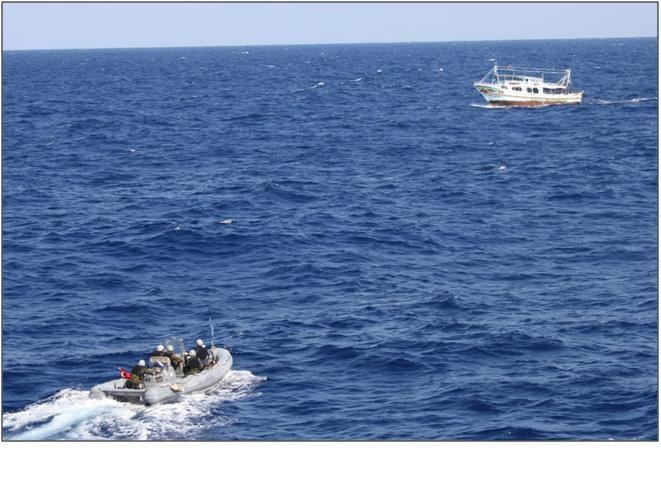 NATO warships conduct security patrol in eastern Mediterranean