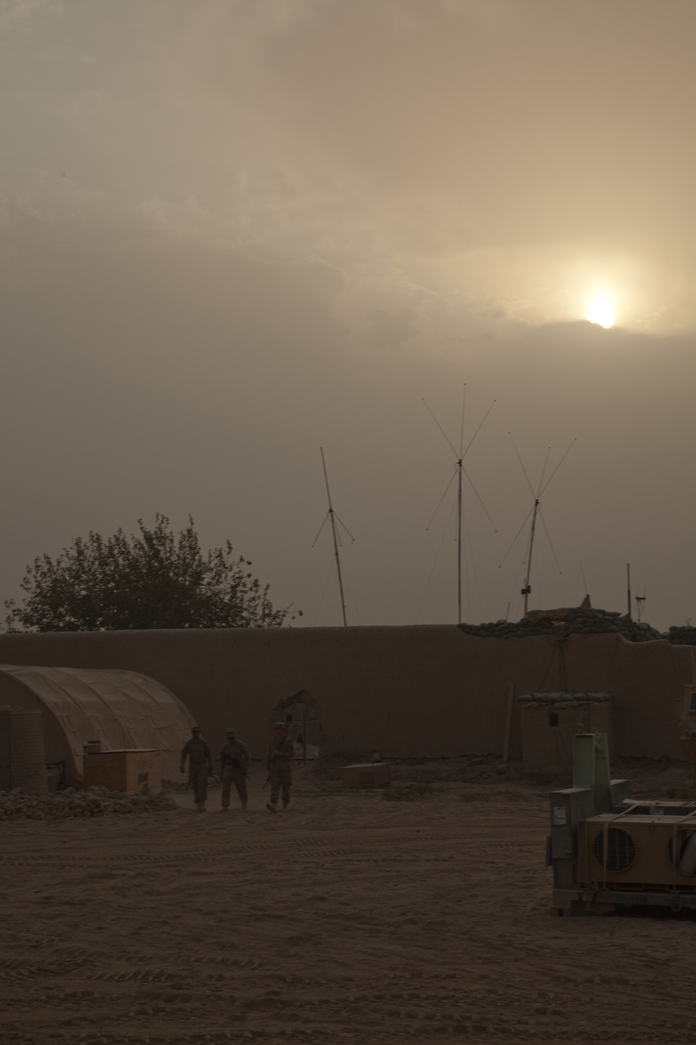Soldiers in Strong Point Gharibon