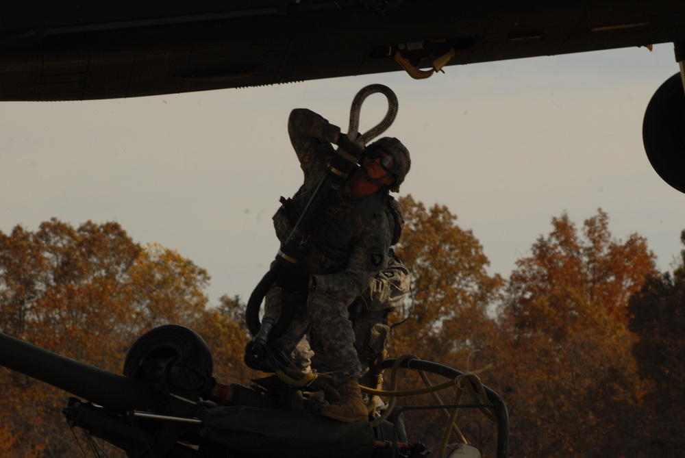 Red Knight sling load training