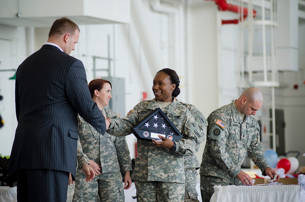 77th Sustainment Brigade welcome home warrior-citizen ceremony