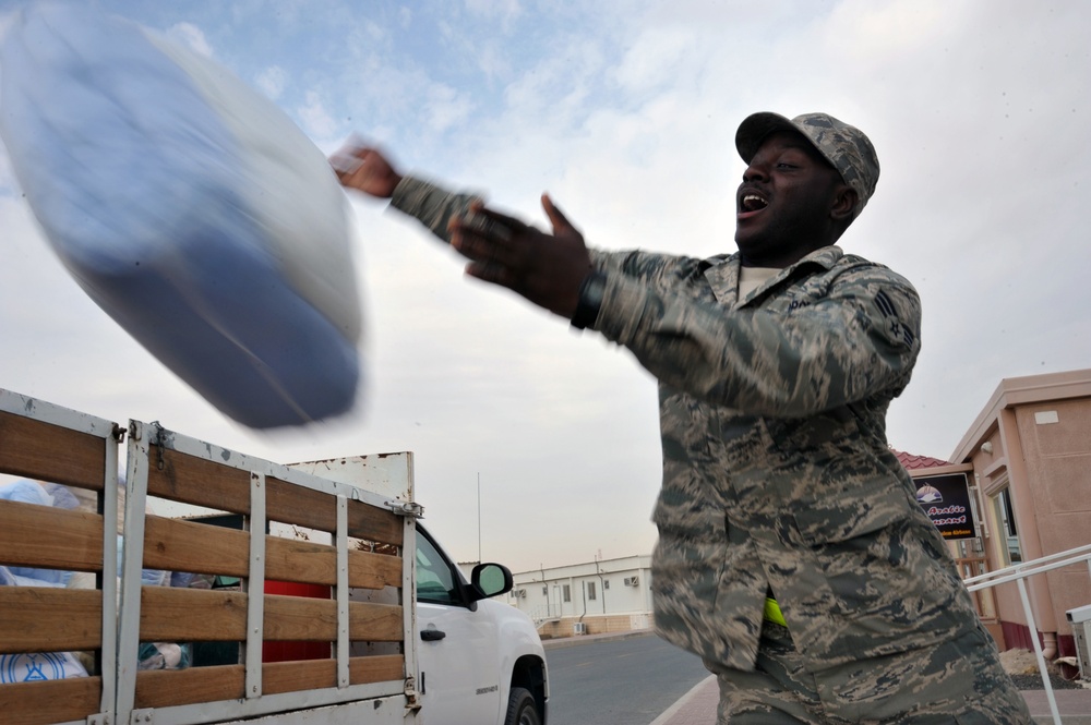 Support Squadron deployed at an undisclosed location