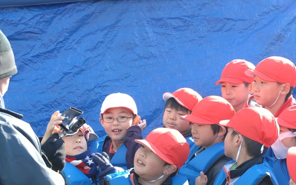 USNS Safeguard visits Onagawa, Japan