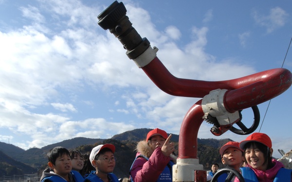 USNS Safeguard visits Onagawa, Japan