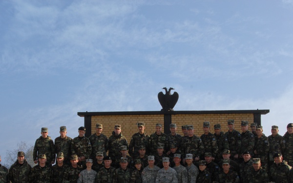 Iowa National Guard team conducts initial course in Kosovo